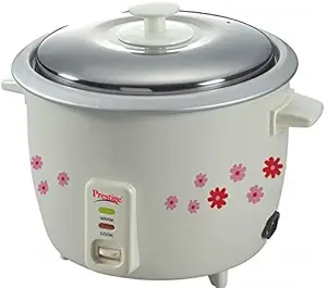 Prestige PRWO 1. 8-2 Electric Rice Cooker with Steaming Feature(1. 8 L)