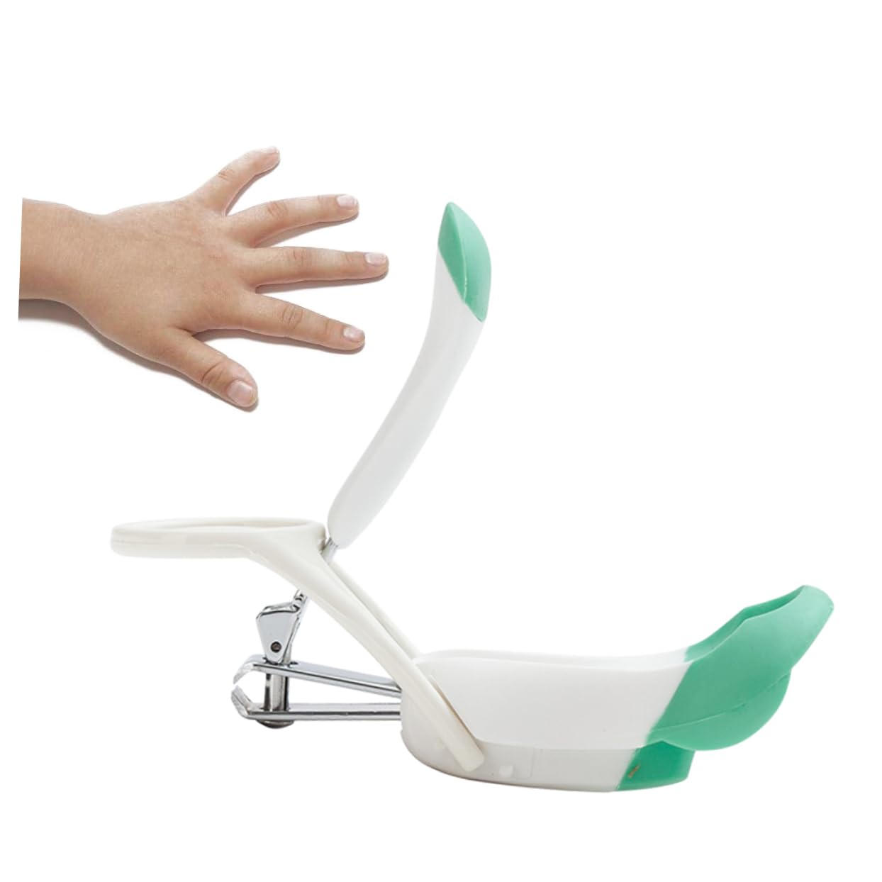 Toddmomy Nail Scissors Nail Clippers Nail Clippers Nail Magnifier Nail Tools Care Products Nail Care Use Products Newborn Tools Nail Cuter Green