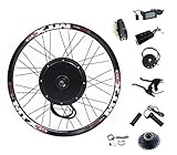 NBPOWER 72V 2000W Rear Wheel Motor, 2000W Electric Bicycle Conversion Kit with Mutifunction SW900 Display,72V 45A Controller, with 7 Speed flywheel (26inch)