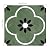 Alwayspon 10Pcs 8inch/20cm Retro Green Waterproof Non-Slip Floor Tiles Decal for Kitchen Bathroom Living Room, Vinyl Flooring Self-Adhesive Peel and Stick Vinyl Sticker, T1231