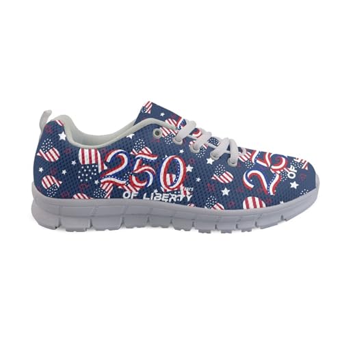 Image of GIFTPUZZ Mens Lace Up Athletic Trainers Running Sneakers Wedge Breathable Gym Lightweight Sports Tennis Shoes