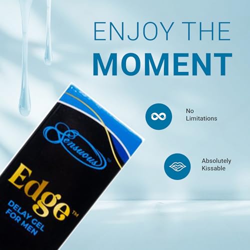 edge delay gel ultimate staying power natural prolonging and desensitizing delay for men non-numbing long lasting pocket size tube 30 applications