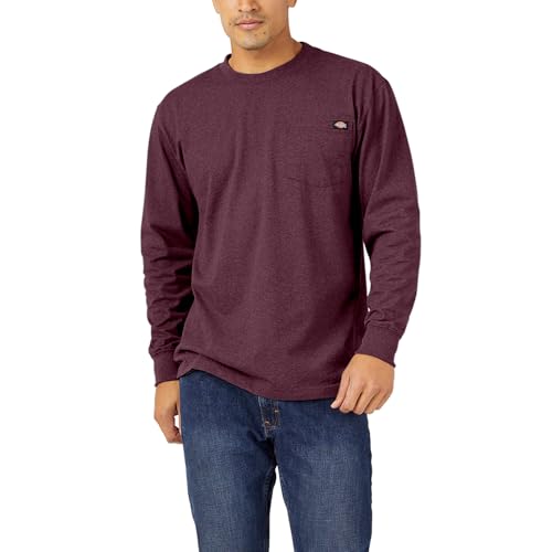 Image of Dickies Men's Big and Tall Long Sleeve Heavyweight Crew Neck