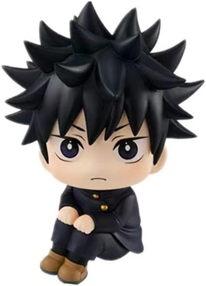 Miniatura 7 de Juego de 4 figuras de JujuTsu y aisen - Juguetes de JujuTsu - Satru YujÏGoj Itdri Megum Fushigur Nbara y ugisaki (4 pulgadas)