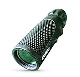 Authentic Roxant Viper 10x25 Pocket Scope with Rubber Armor “Snake-Grip” + Molded Finger Grip | Weatherproof, Shockproof, Dust Proof. Includes, Case & Wrist Strap, Cleaning Cloth