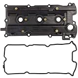 Valve Cover w/Gasket & Spark Plug Tube Seals Fits Front/Left Bank Of 3.5L Engine 2002-2004 Infiniti I35 02-06 Nissan Altima 02-08 Maxima 03-07 Murano 04-09 Quest 13264-8J113, 13264-ZA30A, 264-985