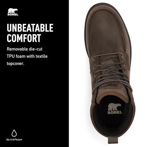 Sorel Men's Carson Moc Waterproof Boot4