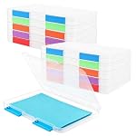 FUNSUEI – 10 Stück Dokumentenbox A5, 24 X 17 X 2 cm Aufbewahrungsbox M