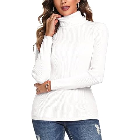 Pull Aottori Col Roulé Femme Cover