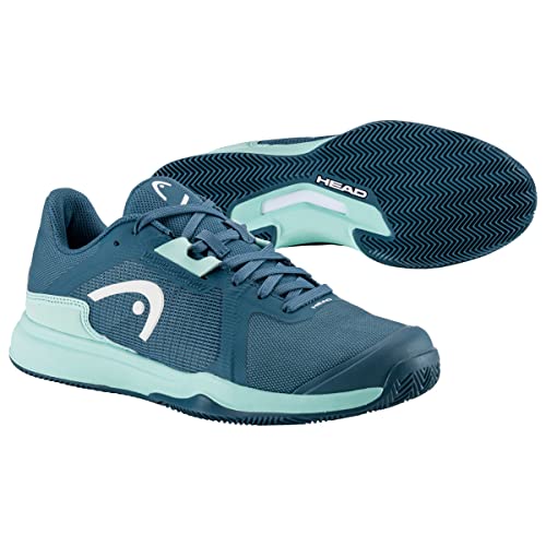 HEAD Women's Sprint Team 3.5 Clay Women Tennisschuh, blau/Teal, 38.5