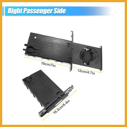 Set 3 piezas Portavasos retráctil para BMW E90 E91 miniatura 6