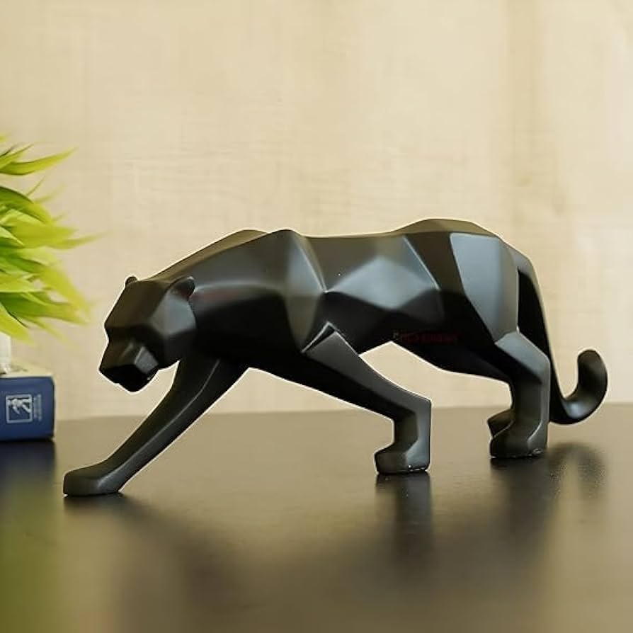 U.S ARMY BLACK PANTHER カスタム用　３１cm/１２インチ Buy Black Panther Statue Figurine for Home Decor, DIY Sculpture in