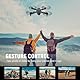Drohne mit Kamera HD 1080P,Faltbare Drohne Lange Flugzeit,RC Quadcopter mit Tasche,3D Flip,One Key Start/Landen,Headless Mode,Flugbahnflug,Mini Drone Geschenk für Anfänger Kinder,mit 2 Batterien mme