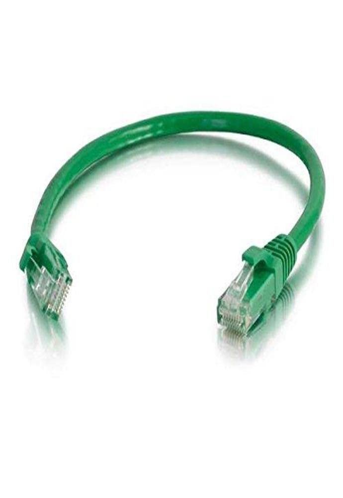 C2G/Cables to Go 03991 Cat6 Snagless Unshielded (UTP) Network Patch Cable, Green (6 Feet/1.82 Meters) UTP 1 Count (Pack of 1) Green