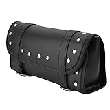 Stark genähtes, verstärktes Lederblatt hilft der Tasche, in Form zu bleiben