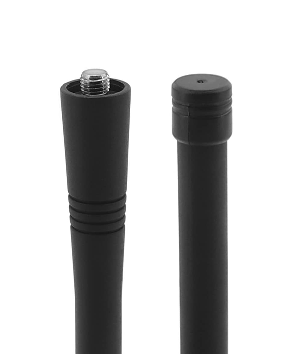 Lot de 10 Antenne pour Motorola Radio CP040 CP185 VHF 136-174MHz,15cm | Compatible Motorola CP200 CP200D, DP1400 EP450, GP340 GP360 GP380 GP680, HT750 HT1250 PR400 Talkie Walkie