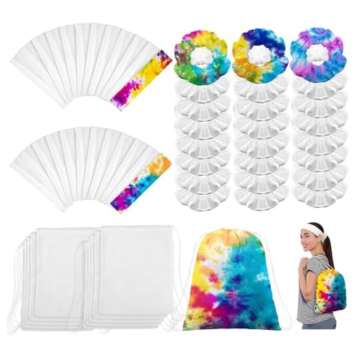 72 Pcs Tie Dye Party Supplies