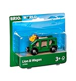 Der Löwe im Waggon ermuntert kleine Kinder zum kreativen Safari-Spiel.