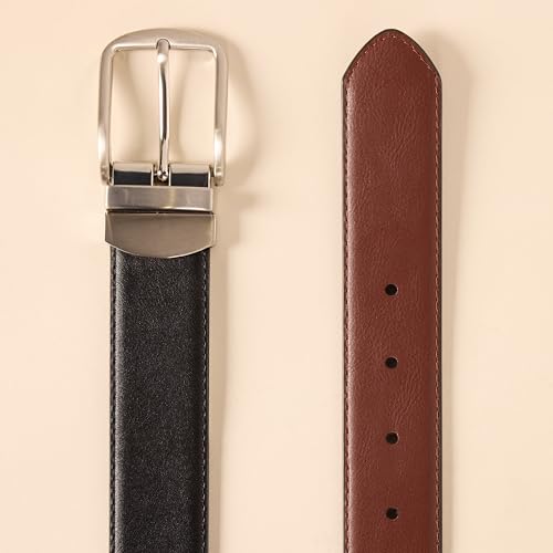 Amazon Essentials Men's Reversible Dress Belt3