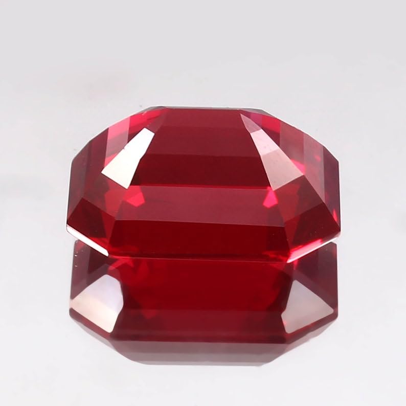 Gemme rubis naturel 14x10mm à facettes pour joaillerie d'exception - 5