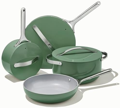 Caraway nonstick cookware set