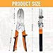 Sheet Metal Crimper, 5 Blade Hand Sheet Duct Crimping Tool, Crimping Work for 24-28 Gauge Stainless Steel Ventilation Duct Systems, Downspouts, and Stove Pipes