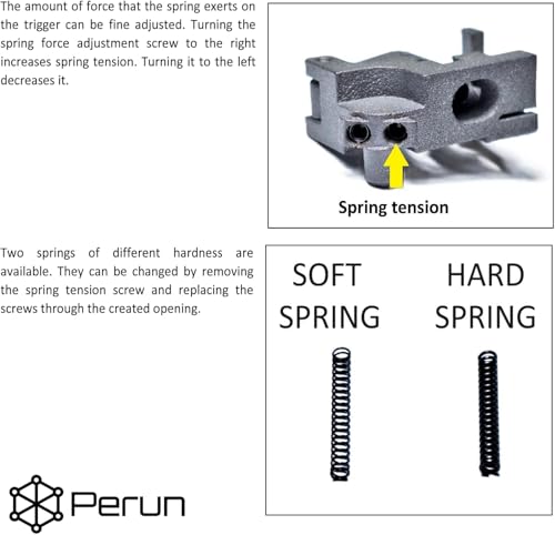 Image of Perun Mosfet Upgrade for AEG Airsoft Rifle V2 Tokyo Marui Gearbox V3, G&G ETU Gearbox, Krytac Kriss Vector, VFC G28 /HK417 Gearboxes, and HPA Systems - Programmable Fire Modes, Precocking, DMR Mode