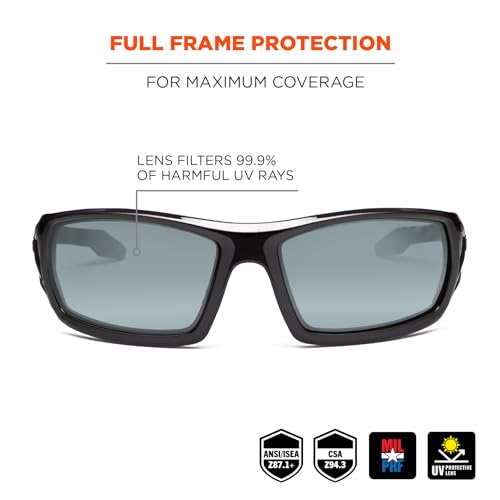 Image of Ergodyne Skullerz ODIN Safety Glasses Sunglasses, Impact Resistant Z87.1+