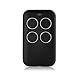 Price comparison product image Kreema Multi-Frequency Key Fob 433 868 315 MHz Universal Garage Door Cloning Remote Control Fixed Code Rolling Code Duplicator Black
