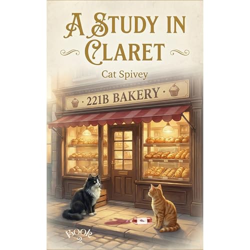 A Study in Claret Audiolibro Por Cat Spivey arte de portada