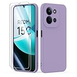 【Matériau Silicone Liquide】: la coque Xiaomi Redmi 15C 4G / 5G est douce et soyeuse avec une bonne adhérence. Soyeux comme la peau de bébé, idéal pour les téléphones portables, facile et confortable à tenir