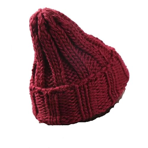 Bonnet femme hiver chaud et épais pour en finir avec le froid aux oreilles en tricot doux