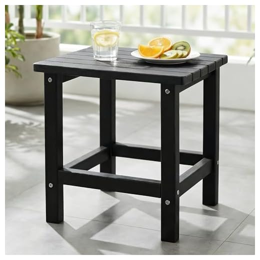 PASAMIC Weather Resistant Adirondack Table