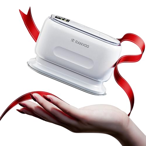 RANVOO スチームアイロン スマートAI搭載 レビュー】RANVOOコンパクトスチームアイロン／衣類スチーマー〜高速