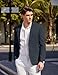 COOFANDY Mens Casual Blazer Suit Jacket Slim Fit Fashion Lightweight Sport Coats, Navy, Large