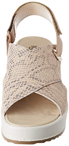 IGI&CO Sandalo Donna DCD 51784, Plateau, Oro