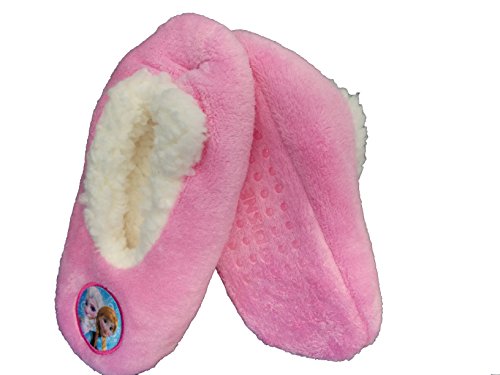 Disney's Frozen Kids' Slipper Socks (Kids 8-13, Anna and Elsa)