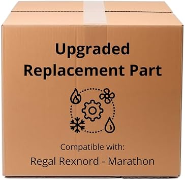 4805 - Upgraded Replacement 1/3 HP 100-120/200-400V 48Y Compatible with Regal Rexnord - Marathon