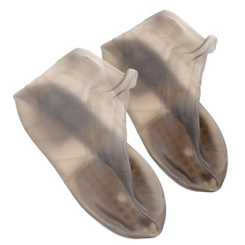 FRCOLOR Elastic Fit Rain Shoes Covers Waterproof for Men/women Silicone Rain Boot Covers Rainproof