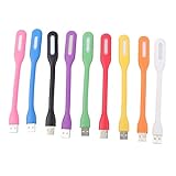 POPETPOP Led Light 10個 ブックライト ポータブルナイトライト ポータブルナイトランプ Usb 小さなテーブルランプ Led Lights
