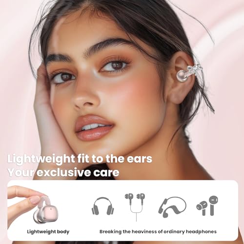 Écouteurs clip oreille à réduction antibruit ENC PTHTECHUS et micro tactile - 7