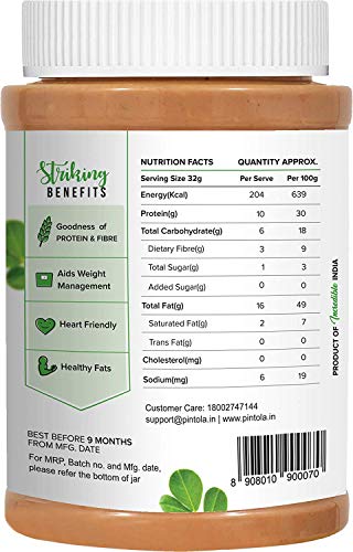 Image of Pintola All Natural Peanut Butter (Crunchy) (1 kg) (Unsweetened, Non-GMO, Gluten Free, Vegan) + Pintola All Natural Peanut Butter (Creamy) (2.5 kg) (Unsweetened, Non-GMO, Gluten Free, Vegan)