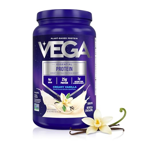 Vega Essential Protein – 25g Plant Based Protein...