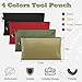 4 Pack Tool Bag, Premium Tool Pouch Zipper Bag, 12