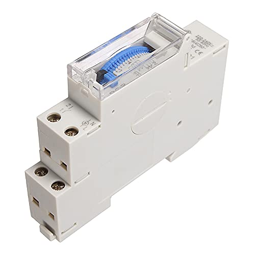 Delay Timer Switch, Industrial Timing Tool Din Rail Timer Switch Reliable And Safe To Use Sturdy And Durable For Controlling Street Lamps #TOP2