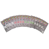 CKPSMS Aiguilles à Coudre Organ-HAX1 100 Pièces – Boîte Transparente, Compatibles Singer/Pfaff/Brother