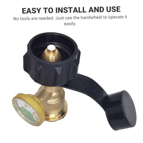 Monitor de combustible para tanque de propano con indicador de nivel analógico 4