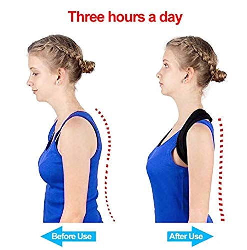 Correcteur de posture bleu pour soutien de la colonne vertébrale et physiothérapie