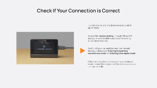 Amazon.com: 70mai 4G Hardwire Kit UP05, 4G Support, Type-C for