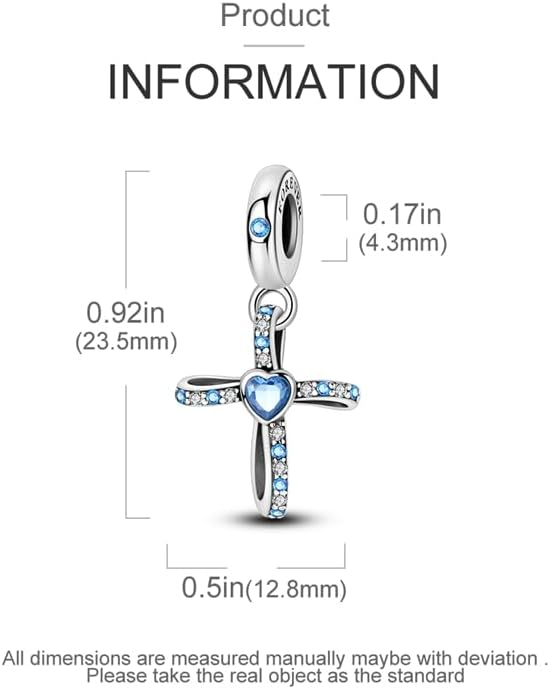 VALGACLS Mom Wife Daughter Love Heart Wedding Rings Charms 925 Sterling Silver Charms for Bracelets Necklace Valentine's Day Mother's Day Jewelry Charm for Women - Image 6